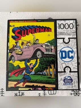 DC Superman Comic Cover 1000 Piece Puzzle